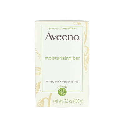 Aveeno Gentle Moisturizing Face Cleansing Bar: Oat, Nourishing, Non-Comedogenic, 3.5 oz