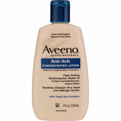 Aveeno Active Naturals Anti-Itch Concentrated Lotion, 4 oz