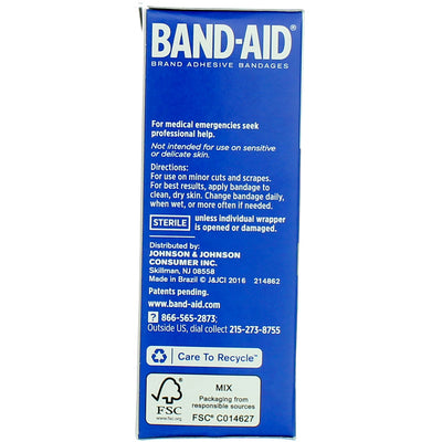 Band-Aid Bandages Tough-Strips, One Size - 20 Ea