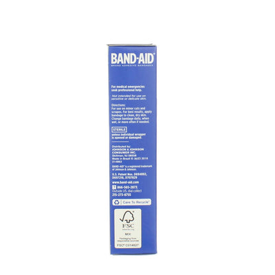 Band-Aid Brand Tough Strips Adhesive Bandages for Wound Care, Durable Protection, Extra Large