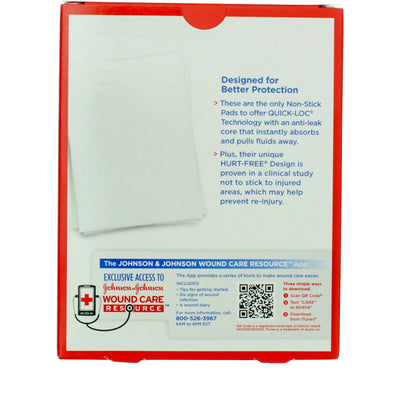 Band-Aid Non-Stick Pads, Large, 10 Ct