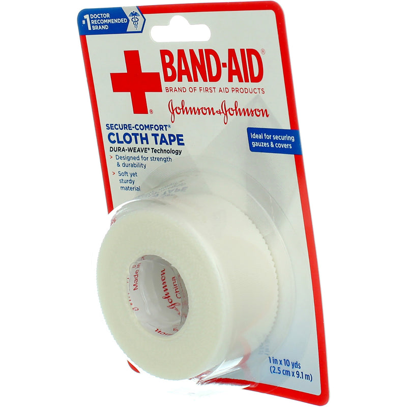 Band-Aid Secure Comfort Cloth Tape, 1 inch