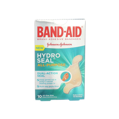 Band-Aid Hydro Seal Bandages, One Size, 10 Ct