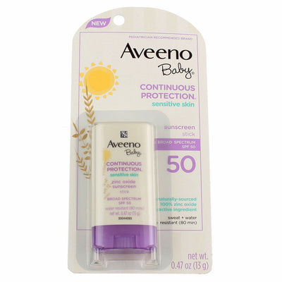 Aveeno Baby Zinc Oxide Sunscreen, SPF 50