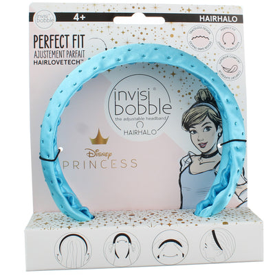 Invisibobble Disney Princess HairHalo Adjustable Headband, Cinderella