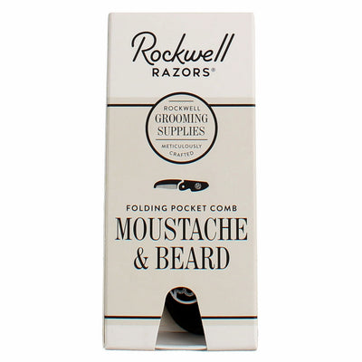 Rockwell Razors Grooming Supplies Mustache And Beard Folding Pocket Comb