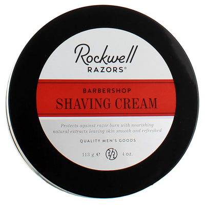 Rockwell Razors Barbershop Barbershop Shaving Cream, 4 oz