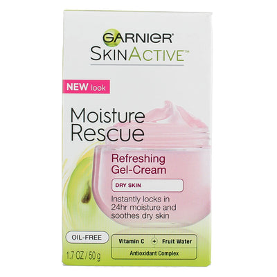 Garnier SkinActive Moisture Rescue Dry Skin, Gel-Cream, 1.7 oz