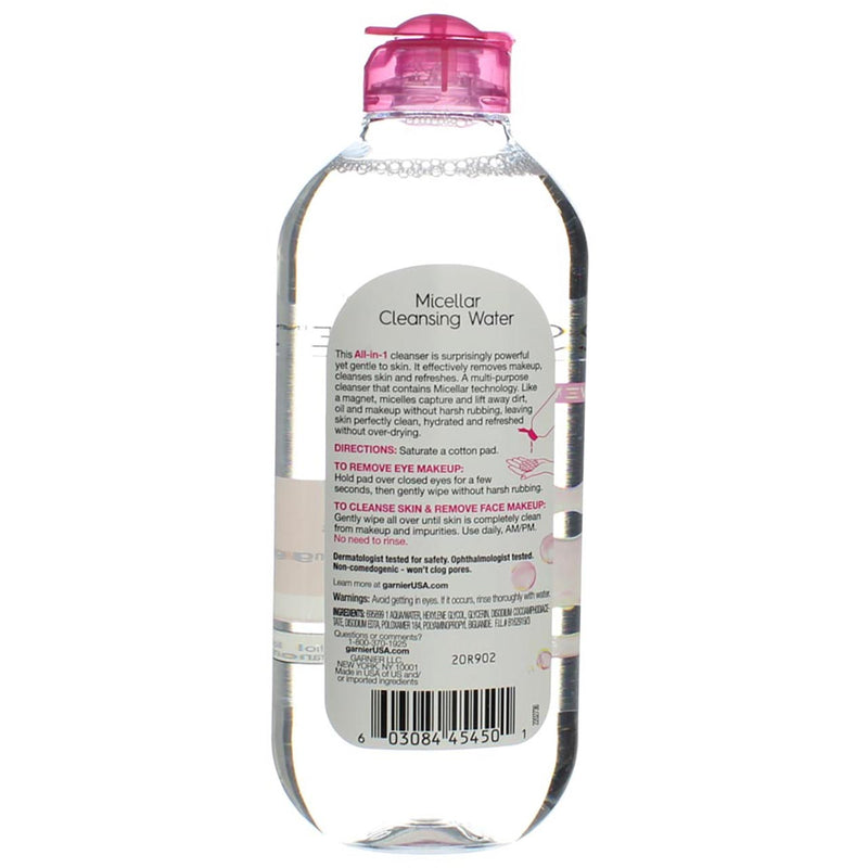 Garnier SkinActive Micellar All-in-1 Cleansing Water, 13.5 fl oz