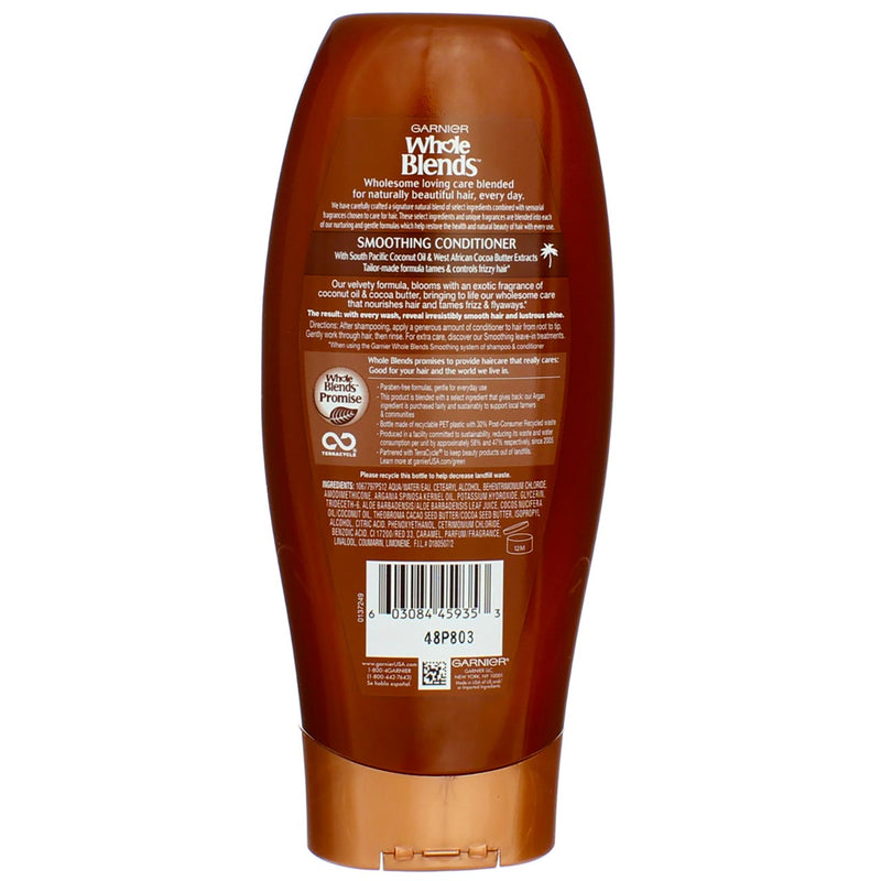 Garnier Whole Blends Conditioner with Coconut Oil & Cocoa Butter Extracts, 12.5 fl. oz.
