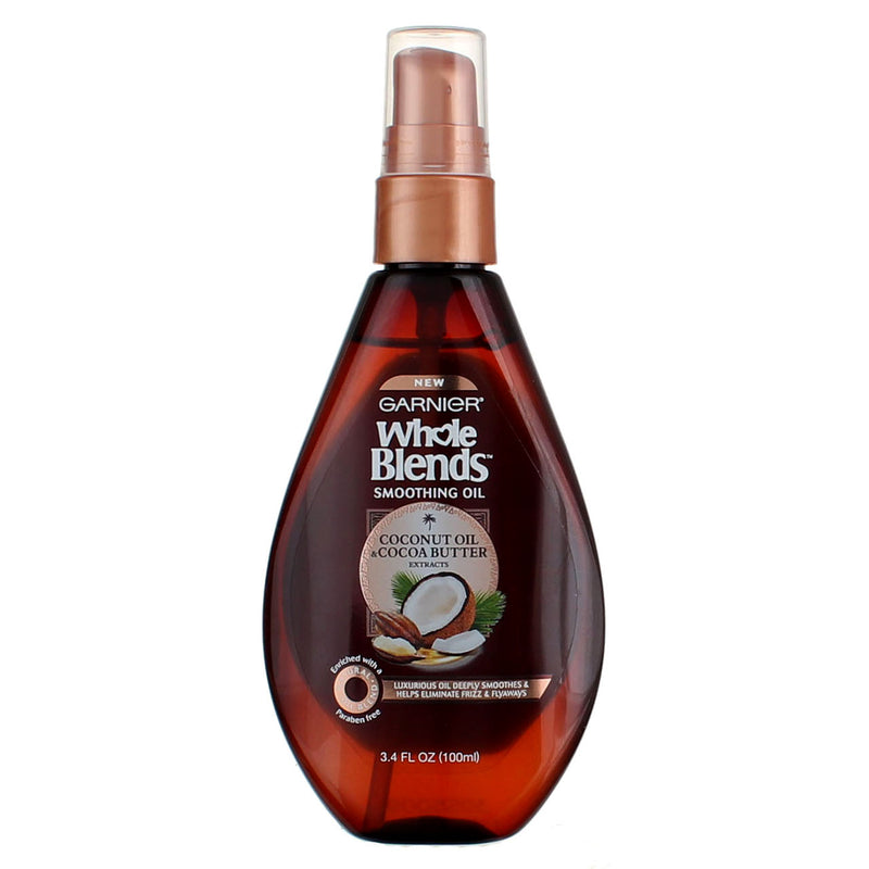 Garnier Whole Blends Hair Oil, Coconut Oil & Cocoa Butter 4.3 oz