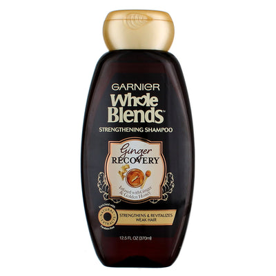 Garnier Whole Blends Strengthening Infused with Ginger & Golden Honey Shampoo, 12.5 fl oz