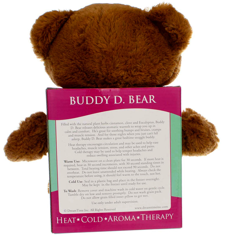 DreamTime Aromatherapy Spa Comforts Microwavable Buddy Bear