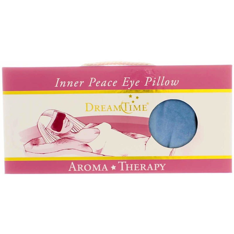 DreamTime Aromatherapy Inner Peace Eye Pillow, Blue