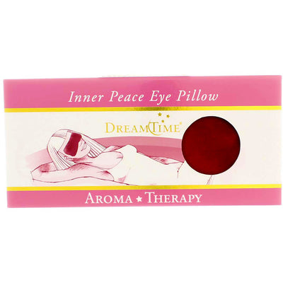 DreamTime Aromatherapy Inner Peace Eye Pillow, Cranberry