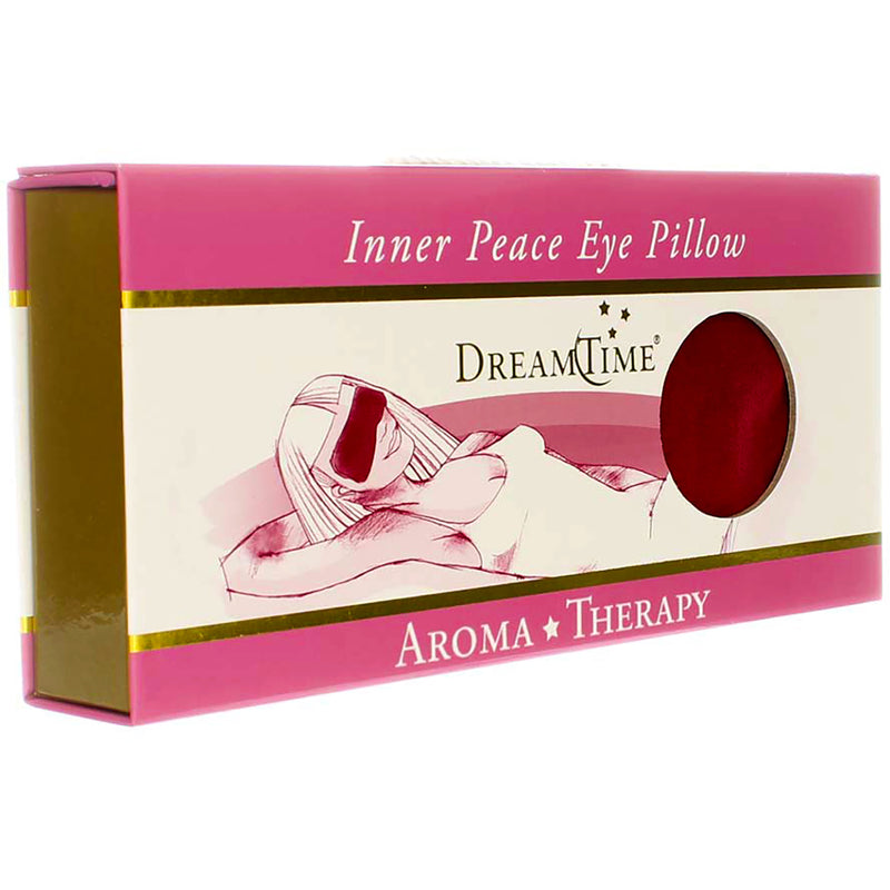 DreamTime Aromatherapy Inner Peace Eye Pillow, Cranberry