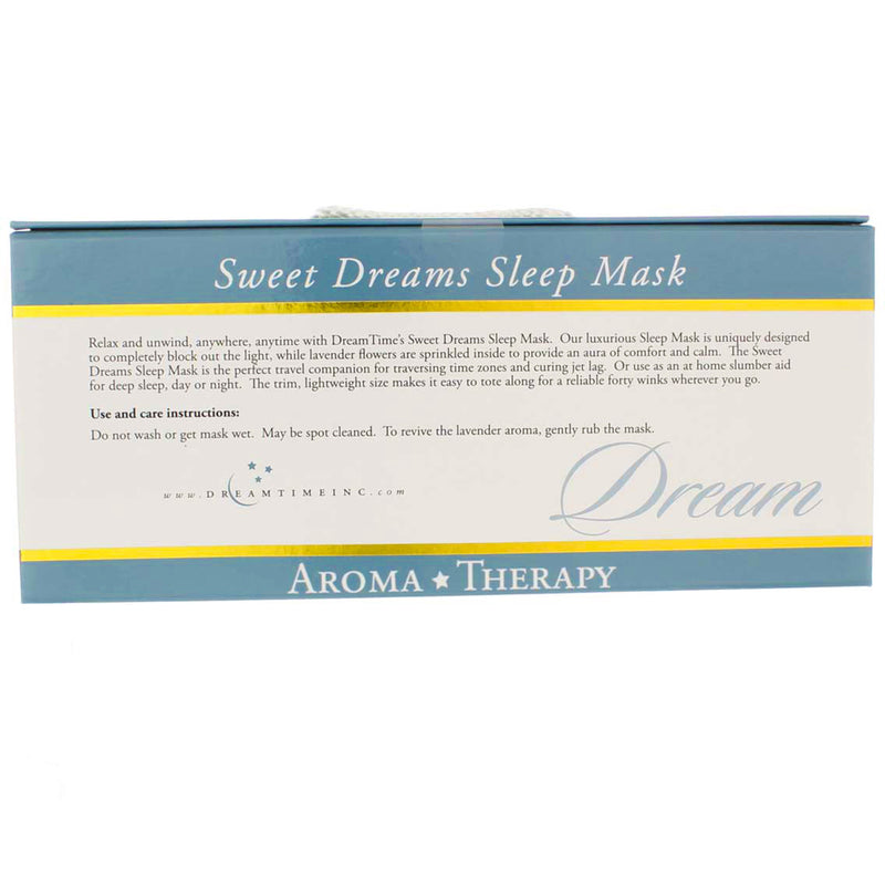 DreamTime Aromatherapy Sweet Dreams Sleep Mask, Cranberry