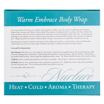 DreamTime Aromatherapy Warm Embrace Body Wrap, Sage