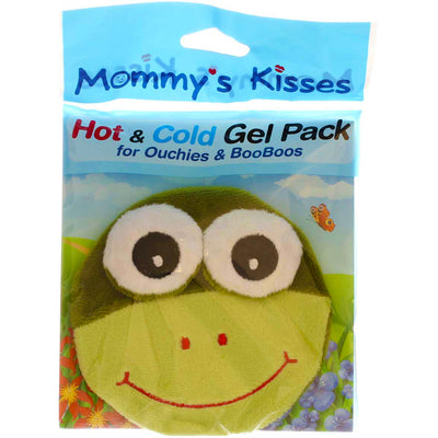 DreamTime Spa Comforts Mommy's Kisses Hot And Cold Gel Pack, Frog