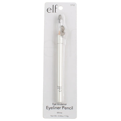 e.l.f. Eye Widener Eye Widener Eyeliner Pencil, White, 0.04 oz