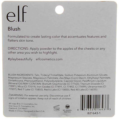 e.l.f. Blush, Blushing 21643, 0.18 oz