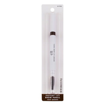 e.l.f. Instant Lift Eyebrow Pencil, Deep Brown 21723, 0.006 oz