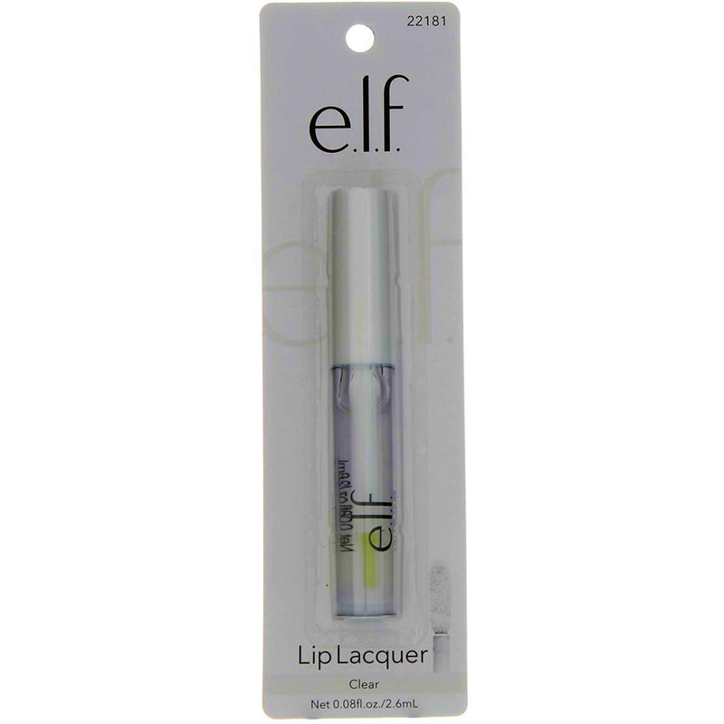 e.l.f. Lip Lacquer, Clear 22181, 0.08 fl oz