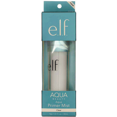 e.l.f. Aqua Beauty Face Primer Mist, Clear 57028, 1.01 fl oz