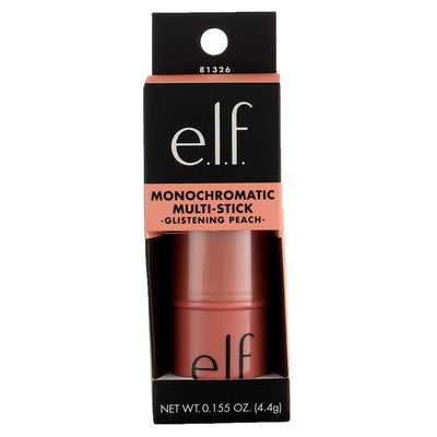 e.l.f. Monochromatic Multi-Stick Makeup, Glistening Peach 81326, 0.155 oz