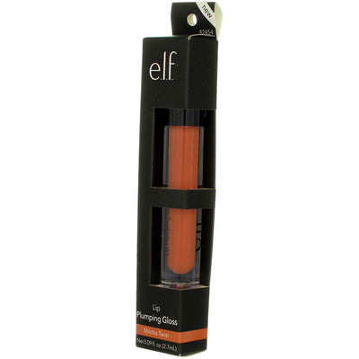 e.l.f. Lip Plumping Gloss, Mocha Twist 82454, 0.09 fl oz