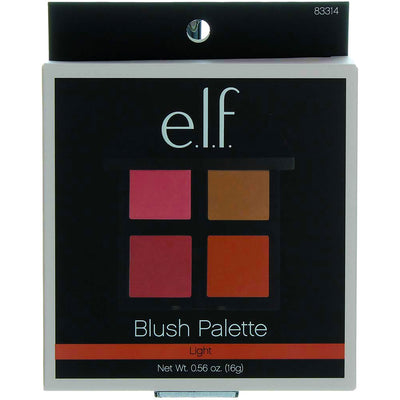 e.l.f. Powder Blush Palette, Light 83314, 0.56 oz
