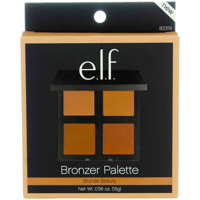 e.l.f. Bronzer Palette, Bronze Beauty 83319, 0.56 oz