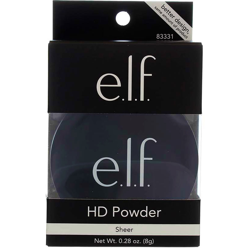 e.l.f. HD Face Powder, Sheer 83331, 0.28 oz