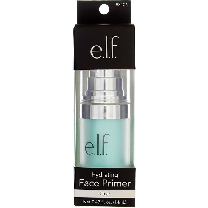 e.l.f. Hydrating Face Primer, Clear, 83406, 0.47 fl oz