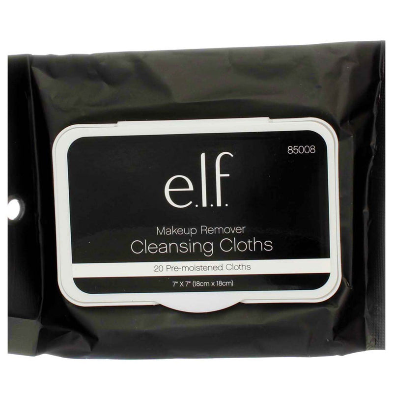 e.l.f. Makeup Remover Cleansing Cloths, 20 Ct