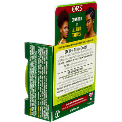 ORS Olive Oil Edge Control Extra Hold Hair Gel, 2.25 oz