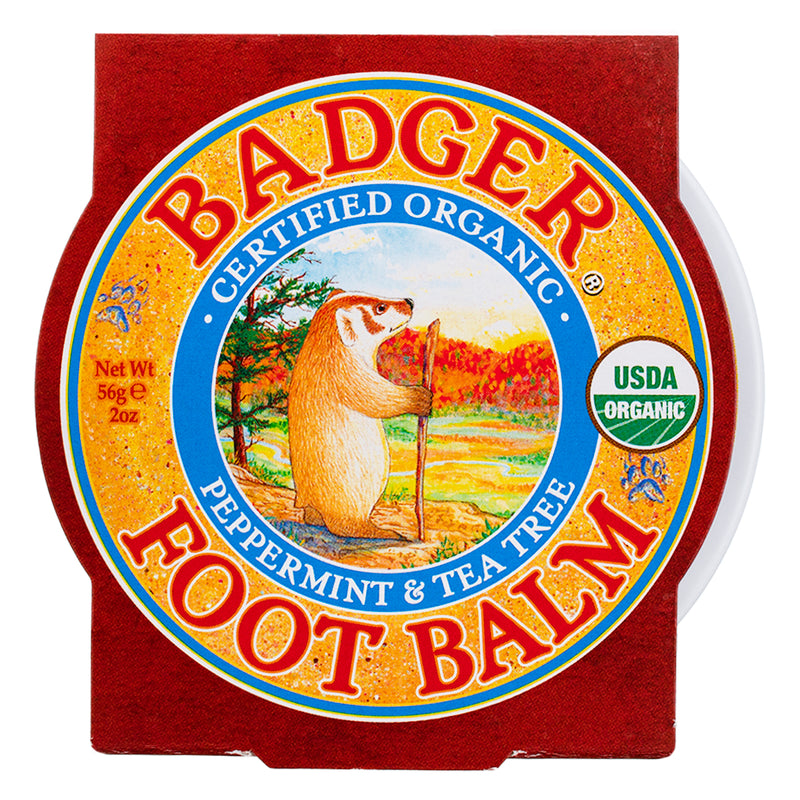 Badger Foot Balm Tin, 2 oz