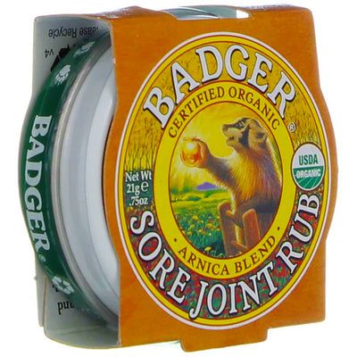 Badger Sore Joint Rub Tin, 0.75 oz