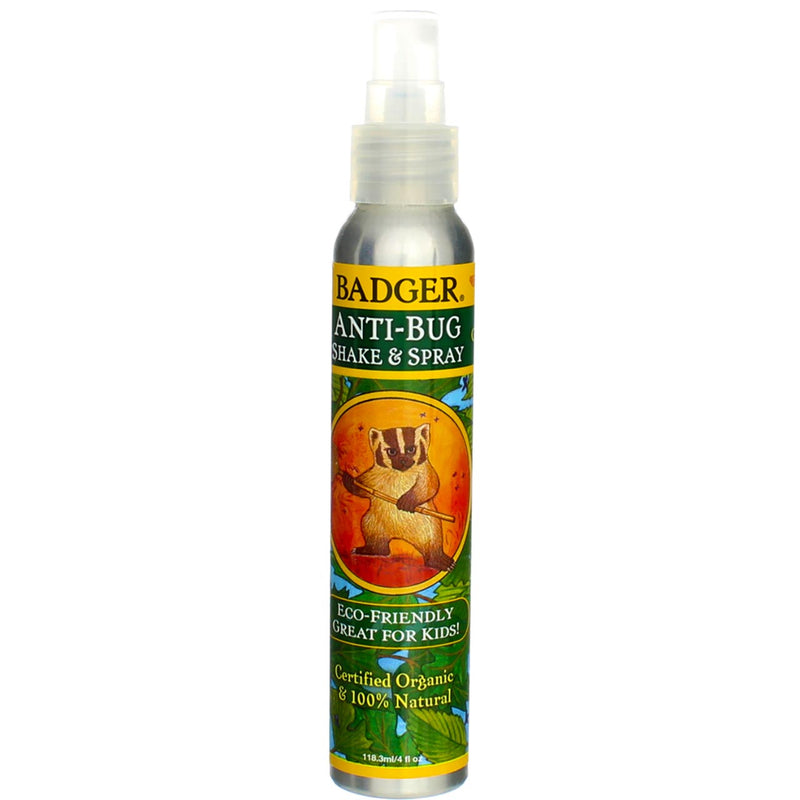 Badger Anti-Bug Shake & Spray, 4 fl oz
