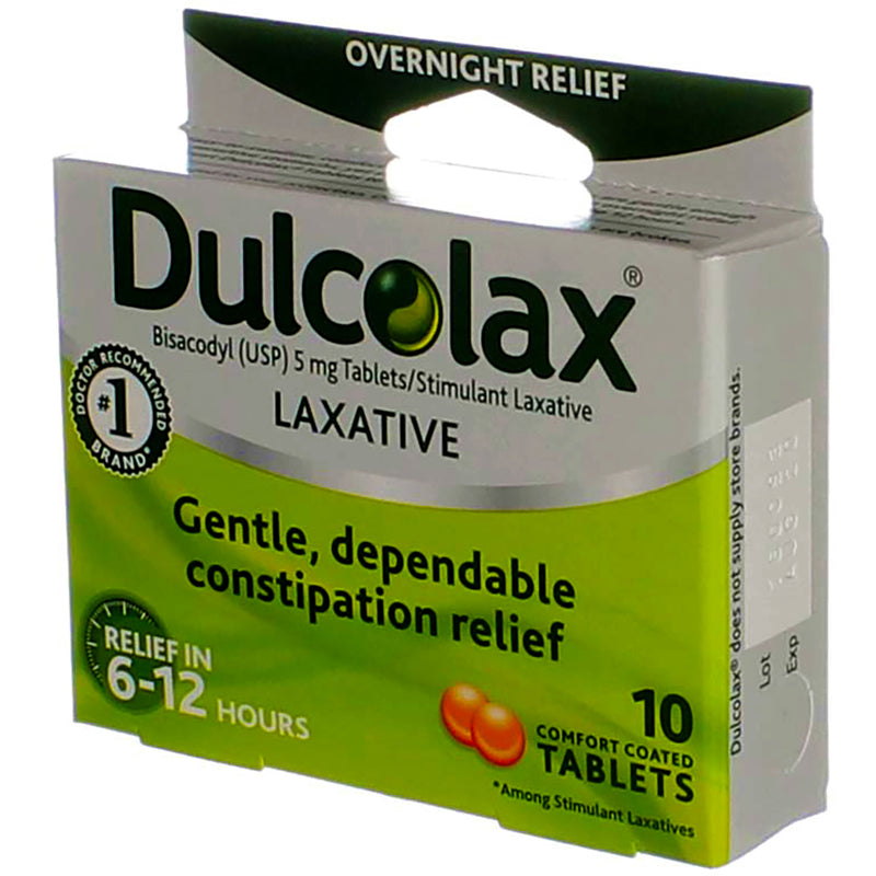 Dulcolax Laxative Tablets, 10 Ct