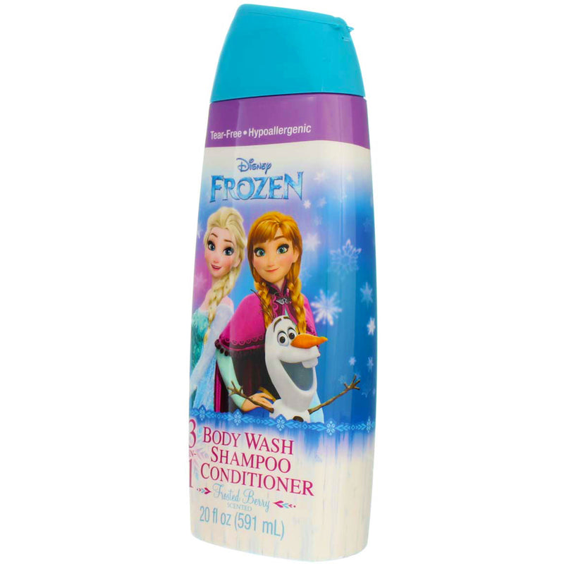 Disney Frozen 3-in-1 Body Wash, Frosted Berry, 20 fl oz