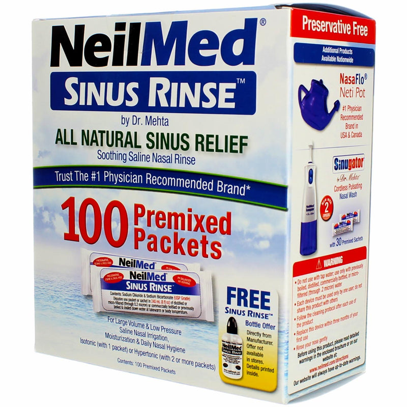 Neilmed Sinus Kit Refills Size 100ct