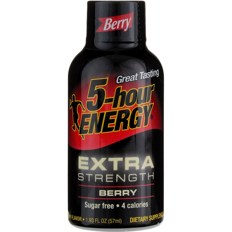 5-Hour Energy Extra Strength Shot, Berry, 1.93 fl oz