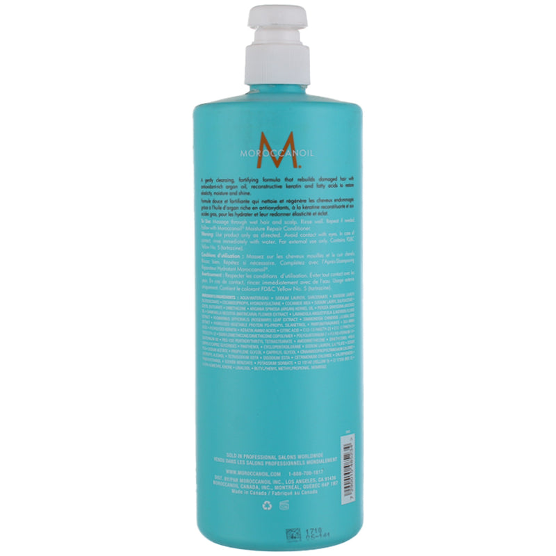 Moroccan Oil Moisture Repair Shampoo, 33.8 Fl Oz