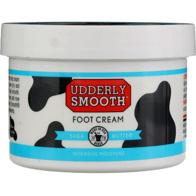 Udderly Smooth Shea Butter + Cocoa Butter Shea Butter Foot Cream, 8 oz