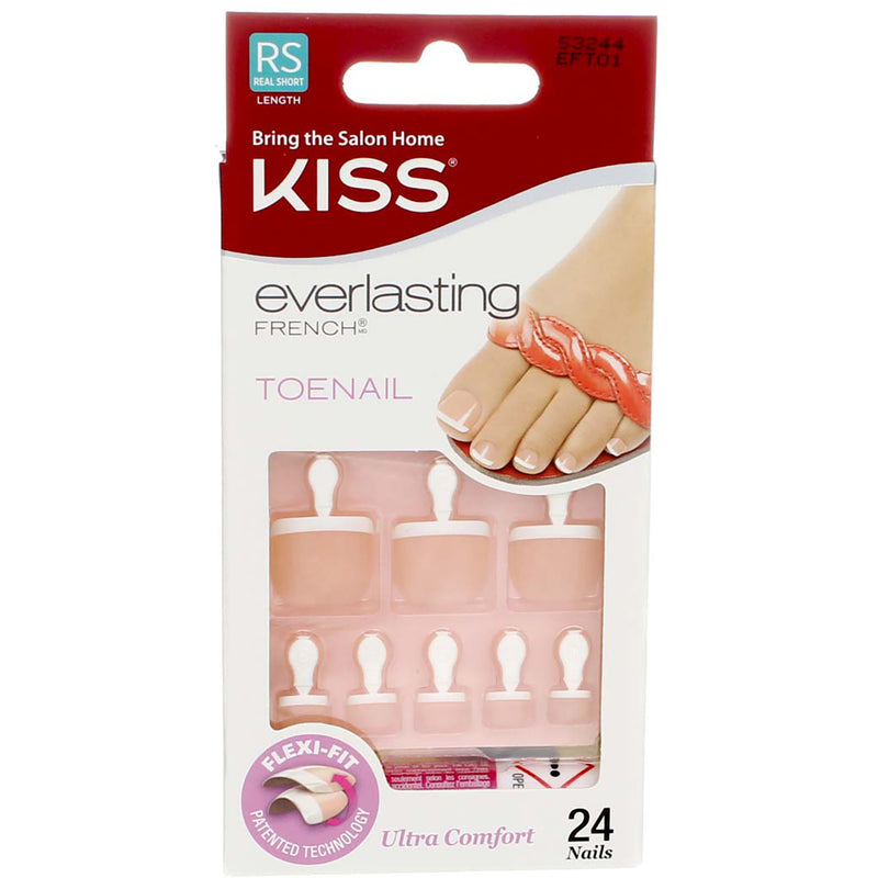 Amazon.com: Kiss Products, Inc. Kiss Everlasting French 28 Piece Nail Kit,  Endless : Beauty & Personal Care