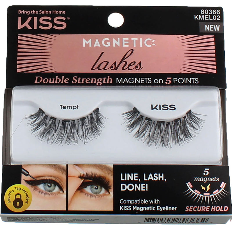 KISS Magnetic False Eyelashes, Tempt