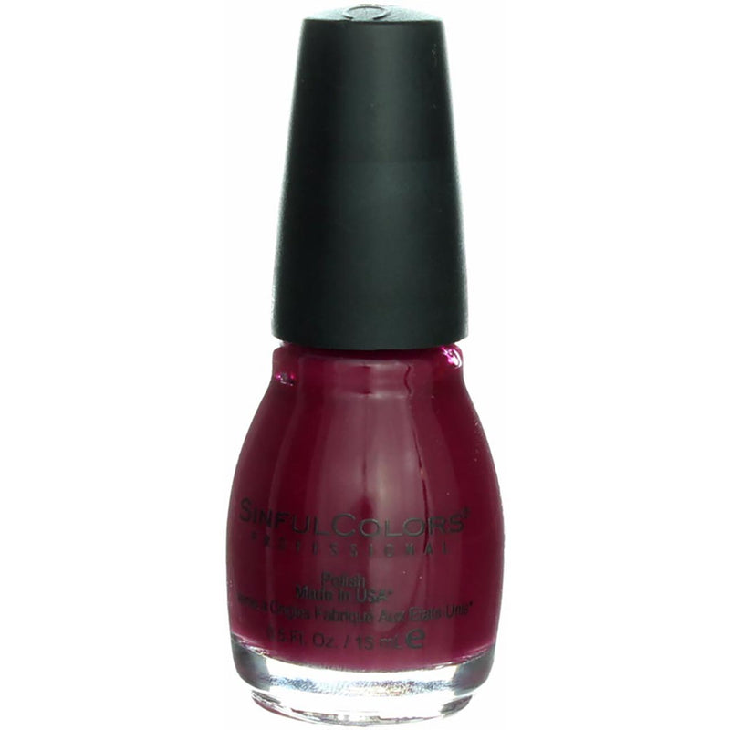 Sinful Colors Professional Nail Polish, Berry Charm 1208, 0.5 fl oz