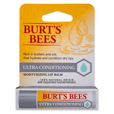 Burt's Bees 100% Natural Ultra Conditioning Moisturizing Lip Balm, Kokum Butter