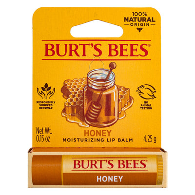 Burt's Bees 100% Natural Origin Moisturizing Lip Balm, Honey